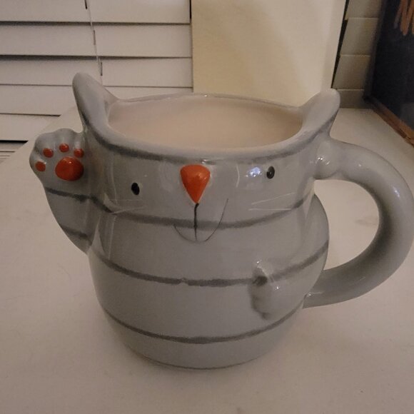 Sur La Table Cat Gray Coffee Mug - Picture 1 of 2